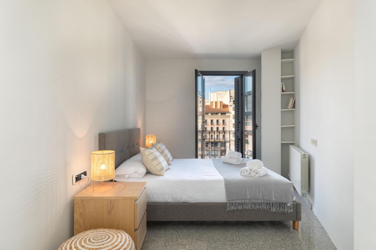 Flateli Placa Catalunya 10 Girona Exteriör bild