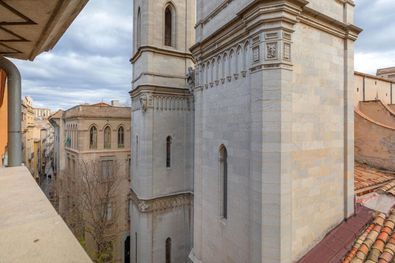 Flateli Placa Catalunya 10 Girona Exteriör bild